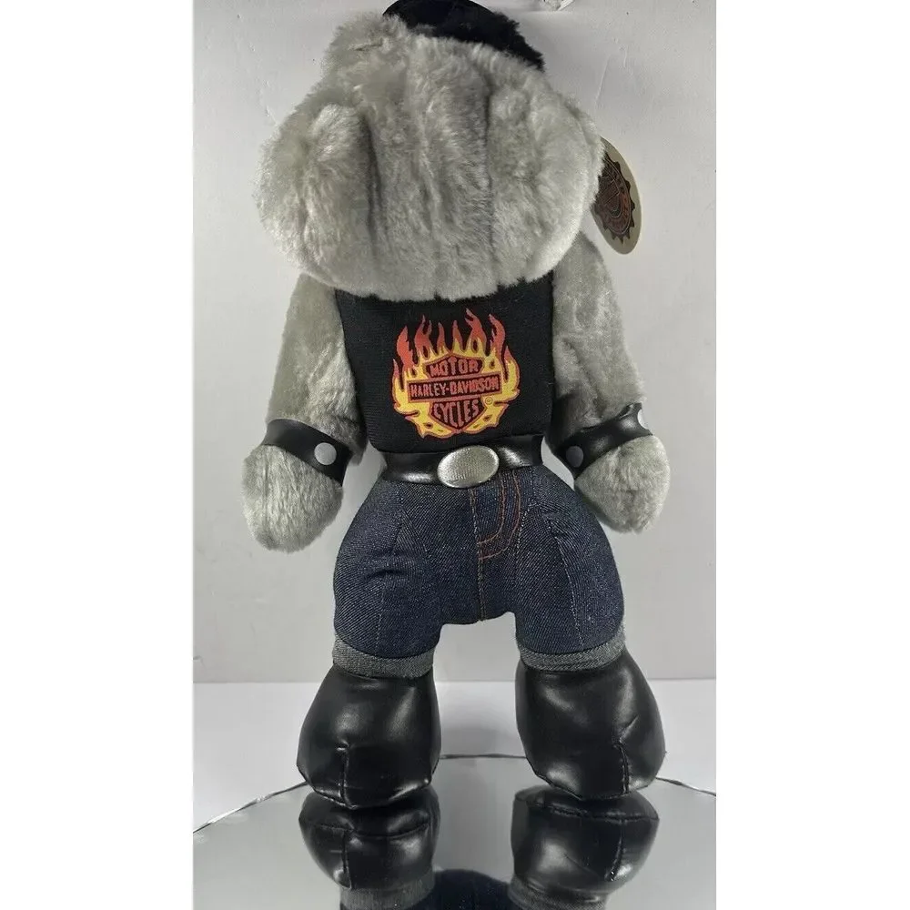 Vintage Play By Play‎ Harley Davidson Plush Dog 11